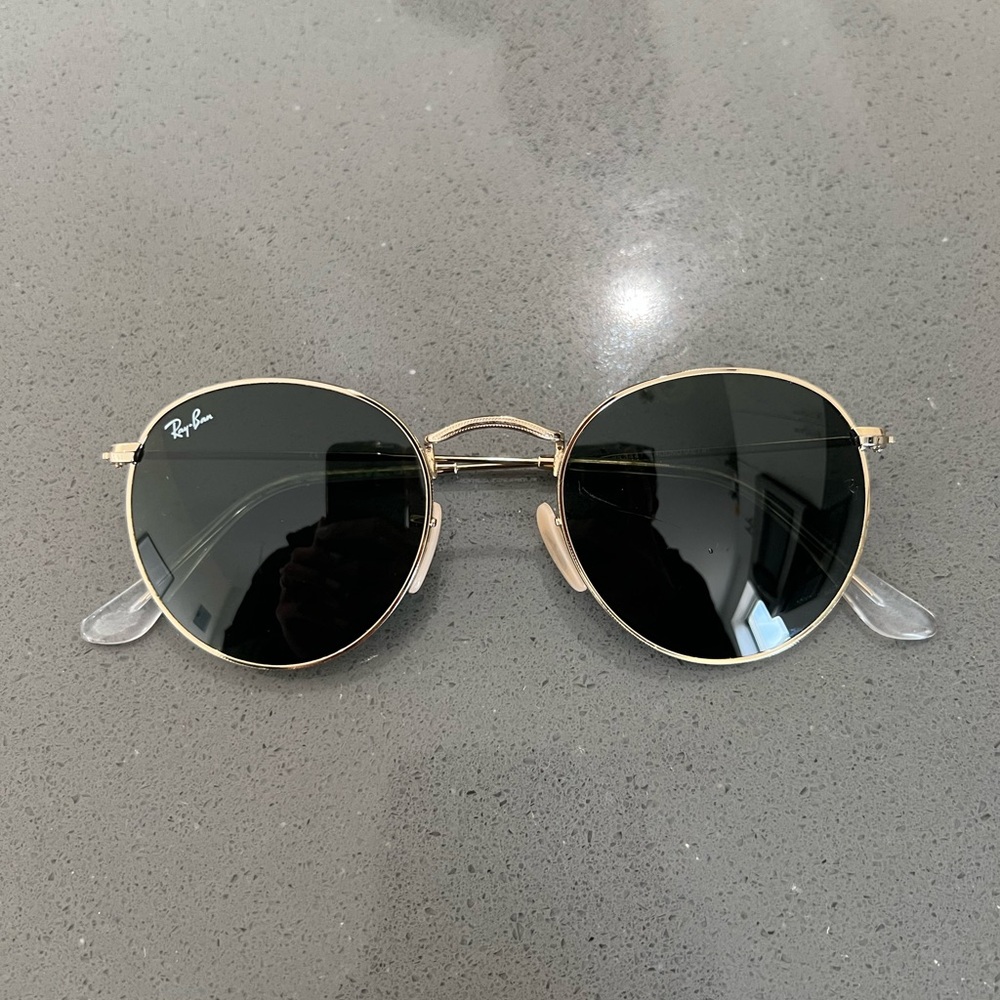 Ray Ban Round Metal Sunglasses